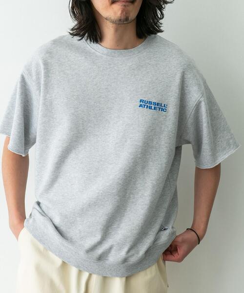 Russell Athletic(ラッセルアスレティック)の「『別注』RUSSELL ATHLETIC×SonnyLabel ショートスリーブスウェットTシャツ(Tシャツ/カットソー・メンズ・ネイビー/チャコールグレー/グレー・MEDIUM/LARGE)」の10枚目の写真