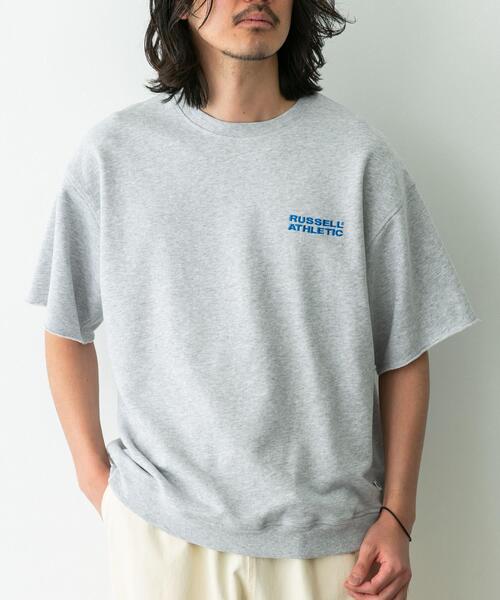 Russell Athletic(ラッセルアスレティック)の「『別注』RUSSELL ATHLETIC×SonnyLabel ショートスリーブスウェットTシャツ(Tシャツ/カットソー・メンズ・ネイビー/チャコールグレー/グレー・MEDIUM/LARGE)」の11枚目の写真