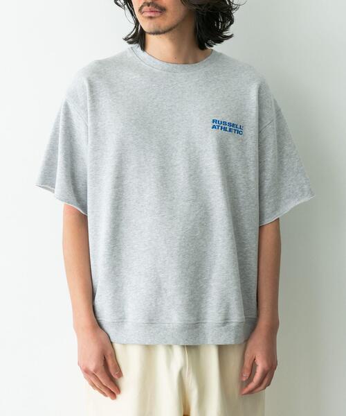 Russell Athletic(ラッセルアスレティック)の「『別注』RUSSELL ATHLETIC×SonnyLabel ショートスリーブスウェットTシャツ(Tシャツ/カットソー・メンズ・ネイビー/チャコールグレー/グレー・MEDIUM/LARGE)」の15枚目の写真
