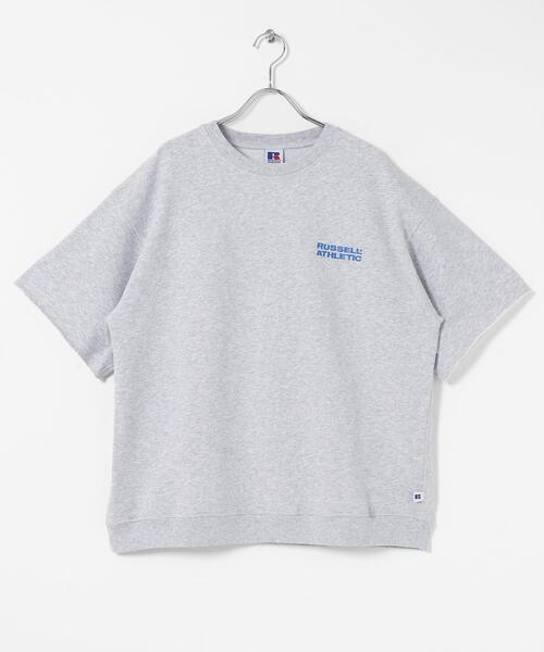 Russell Athletic(ラッセルアスレティック)の「『別注』RUSSELL ATHLETIC×SonnyLabel ショートスリーブスウェットTシャツ(Tシャツ/カットソー・メンズ・ネイビー/チャコールグレー/グレー・MEDIUM/LARGE)」の19枚目の写真