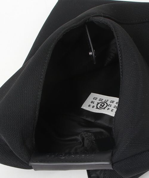 MM6 Maison Margiela（ｴﾑｴﾑｼｯｸｽ ﾒｿﾞﾝ ﾏﾙｼﾞｪﾗ）の「SMALL JAPANESE HANDBAG S54WD0043（ショルダーバッグ・メンズ・ブラック/オレンジ・FREE）」の6枚目の写真