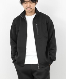 NOLLEY’S | 《セットアップ対応》ダブルニット スタンドカラー ジップブルゾン 26SS(ブルゾン)