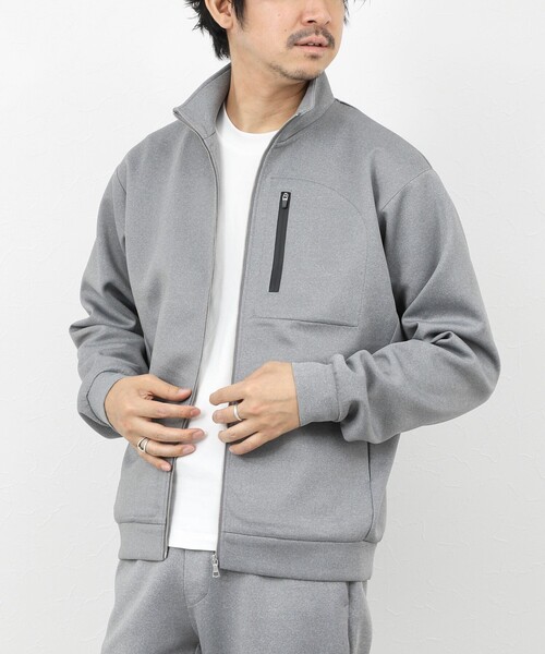 NOLLEY’S(ノーリーズ)の「《セットアップ対応》ダブルニットZIPスタンドカラー 26SS(ブルゾン・メンズ・グレイッシュブルー/グレー/ブラック・XL/L/M/S)」の20枚目の写真