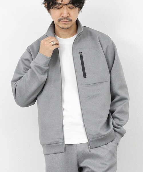 NOLLEY’S(ノーリーズ)の「《セットアップ対応》ダブルニットZIPスタンドカラー 26SS(ブルゾン・メンズ・グレイッシュブルー/グレー/ブラック・XL/L/M/S)」の21枚目の写真