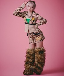 L.H.P（エルエイチピー）の「GALFY/ガルフィー/柄姐スカート（スカート）」