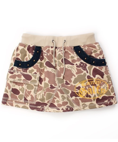 GALFY(ガルフィー)の「GALFY/ガルフィー/柄姐スカート(スカート・レディース・カーキ/ベージュ/ピンク/キャメル・F)」の6枚目の写真