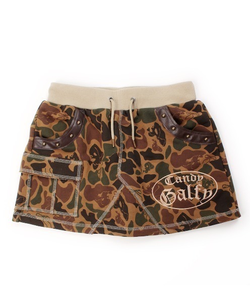 GALFY(ガルフィー)の「GALFY/ガルフィー/柄姐スカート(スカート・レディース・カーキ/ベージュ/ピンク/キャメル・F)」の8枚目の写真