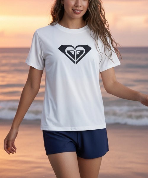 セール】【ROXY/ロキシー】 ROXY STEP 水陸両用 ラッシュガードTシャツ