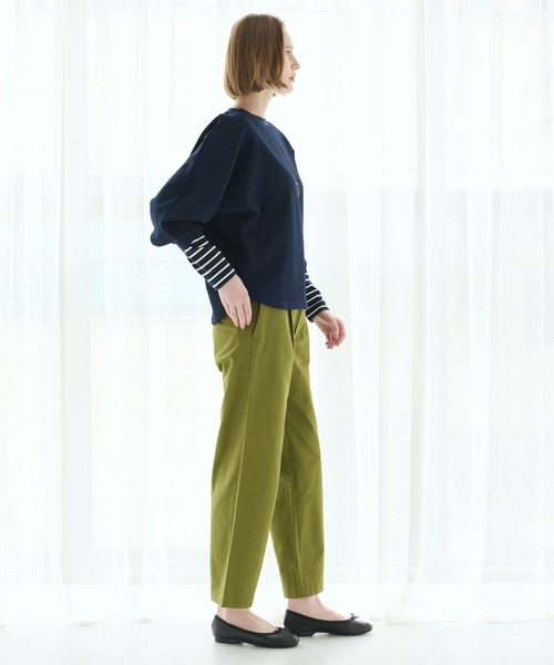 LA MARINE FRANCAISE（マリン フランセーズ）の「ドルマンスリーブプルオーバー（Tシャツ/カットソー・レディース・オフホワイト/ブラック/ネイビー・FREE）」の14枚目の写真