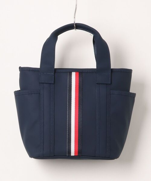 TOMMY HILFIGER GOLF（トミー ヒルフィガー ゴルフ）の「ラウンドバッグ ｴｯｾﾝｼｬﾙ（トートバッグ・メンズ・トリコロール/ピンク/ホワイト/ネイビー/ターコイズブルー・フリー）」の10枚目の写真