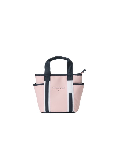 TOMMY HILFIGER GOLF（トミー ヒルフィガー ゴルフ）の「ラウンドバッグ ｴｯｾﾝｼｬﾙ（トートバッグ・メンズ・トリコロール/ピンク/ホワイト/ネイビー/ターコイズブルー・フリー）」の4枚目の写真