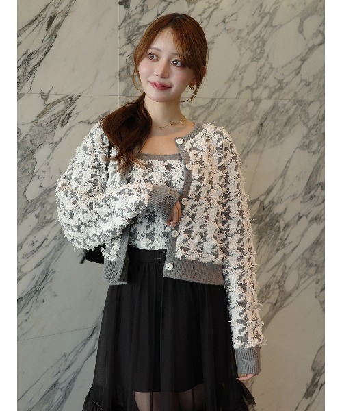 Houndtooth knit ansamble — ансанбль