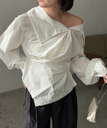 CAPRICIEUX LE'MAGE | 【2WAY】カシュクールシャツ(シャツ/ブラウス)