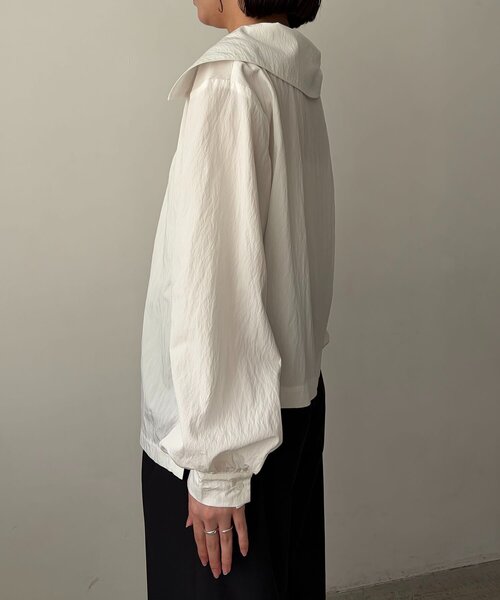 CAPRICIEUX LE'MAGE（カプリシューレマージュ）の「【2WAY】カシュクールシャツ（シャツ/ブラウス・レディース・チャコールグレー/ピンク/ホワイト・FREE）」の18枚目の写真