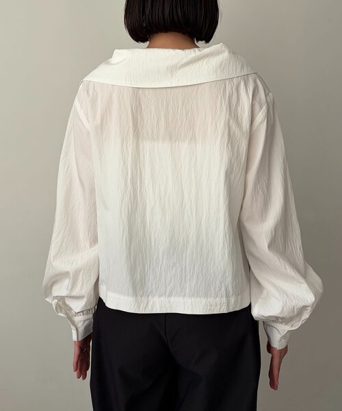 CAPRICIEUX LE'MAGE（カプリシューレマージュ）の「【2WAY】カシュクールシャツ（シャツ/ブラウス・レディース・チャコールグレー/ピンク/ホワイト・FREE）」の19枚目の写真