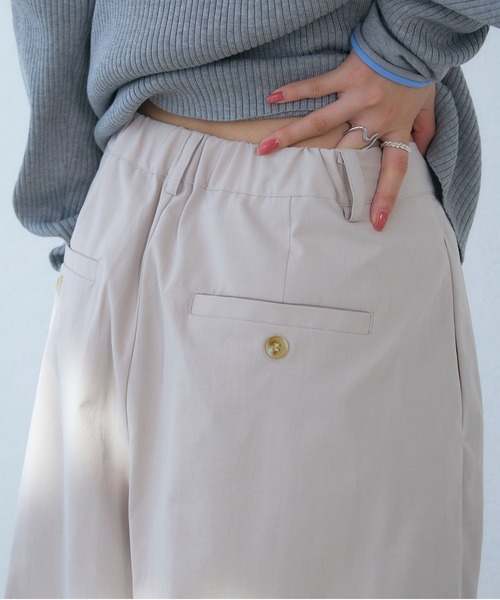 ELLEgirl（エルガール）の「4タックカーブパンツ（その他パンツ・レディース・ライトグレー/ブラック/スモークピンク・M/L）」の17枚目の写真