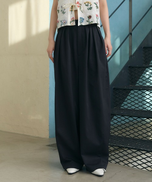 ELLEgirl（エルガール）の「4タックカーブパンツ（その他パンツ・レディース・ライトグレー/ブラック/スモークピンク・M/L）」の20枚目の写真