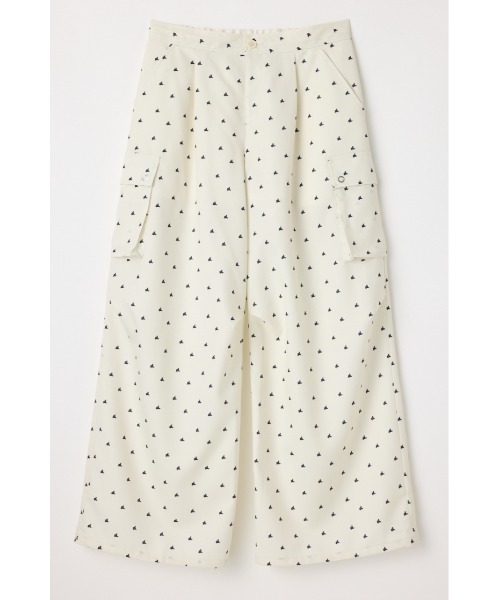 LAGUA GEM(ラグアジェム)の「TINY PATTERN CARGO パンツ(カーゴパンツ・レディース・オフホワイト/ネイビー・X-SMALL/SMALL/MEDIUM)」の7枚目の写真
