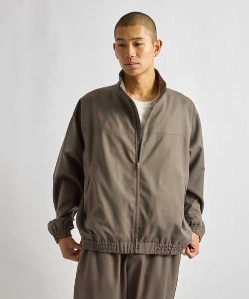 Saturdays NYC(サタデーズ ニューヨークシティ )の「Everett Tropical Wool Training Jacket(その他アウター・メンズ・ブラック/グレー・L/M/XL/S)」の5枚目の写真