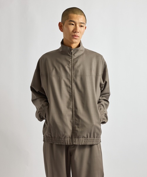 Saturdays NYC(サタデーズ ニューヨークシティ )の「Everett Tropical Wool Training Jacket(その他アウター・メンズ・ブラック/グレー・L/M/XL/S)」の6枚目の写真