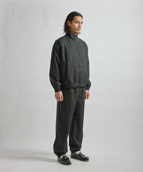 Saturdays NYC(サタデーズ ニューヨークシティ )の「Everett Tropical Wool Training Jacket(その他アウター・メンズ・ブラック/グレー・L/M/XL/S)」の8枚目の写真