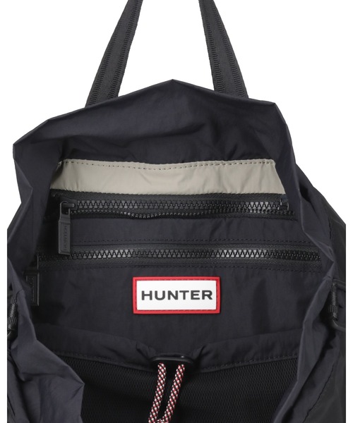 HUNTER(ハンター)の「トラベル マルチファンクション パッカブル トート(トートバッグ・レディース・ブラック×グレー・ONE)」の5枚目の写真