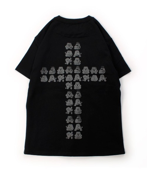 GALFY(ガルフィー)の「【GALFY】爆アゲ↑↑ギラTシャツ / 【ガルフィー】爆アゲ↑↑ギラ半袖Tシャツ(Tシャツ/カットソー・メンズ・ホワイト/ブラック/チャコール・XL/L)」の9枚目の写真