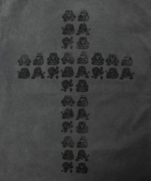 GALFY(ガルフィー)の「【GALFY】爆アゲ↑↑ギラTシャツ / 【ガルフィー】爆アゲ↑↑ギラ半袖Tシャツ(Tシャツ/カットソー・メンズ・ホワイト/ブラック/チャコール・XL/L)」の7枚目の写真