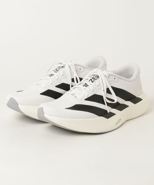 adidas(アディダス)の「アディダス adidas アディゼロEVO SL(スニーカー・レディース・ホワイト×ブラック・23.0cm/23.5cm/24.0cm/24.5cm/25.0cm)」の11枚目の写真