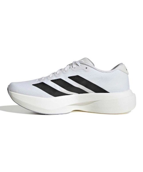 adidas(アディダス)の「アディダス adidas アディゼロEVO SL(スニーカー・レディース・ホワイト×ブラック・23.0cm/23.5cm/24.0cm/24.5cm/25.0cm)」の3枚目の写真
