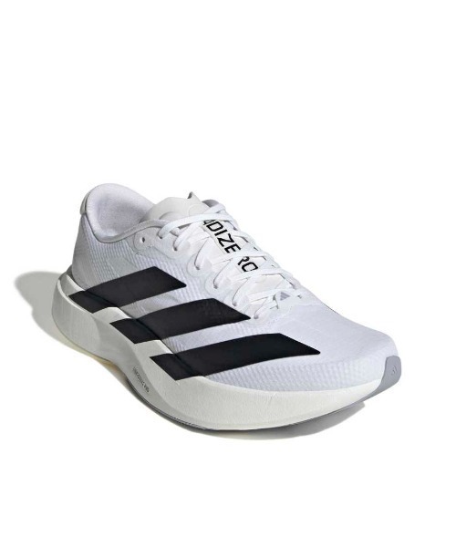 adidas(アディダス)の「アディダス adidas アディゼロEVO SL(スニーカー・レディース・ホワイト×ブラック・23.0cm/23.5cm/24.0cm/24.5cm/25.0cm)」の4枚目の写真