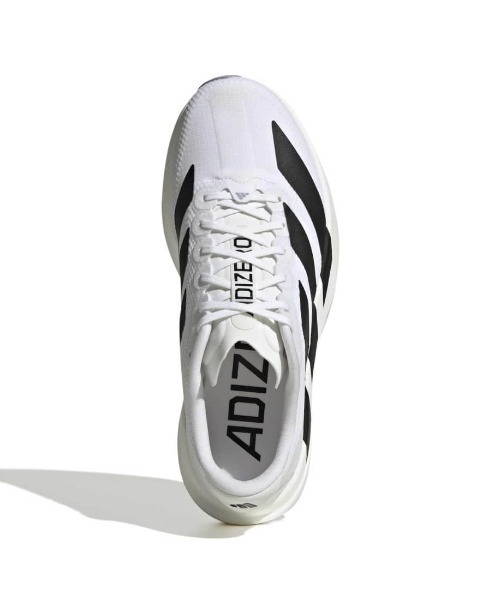 adidas(アディダス)の「アディダス adidas アディゼロEVO SL(スニーカー・レディース・ホワイト×ブラック・23.0cm/23.5cm/24.0cm/24.5cm/25.0cm)」の6枚目の写真