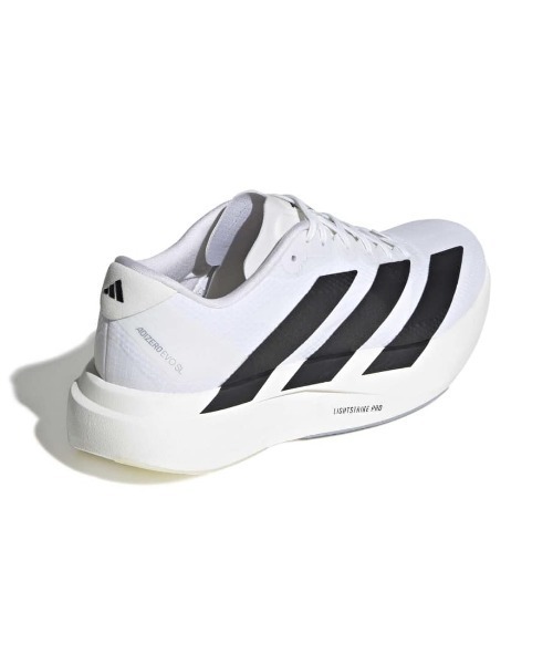 adidas(アディダス)の「アディダス adidas アディゼロEVO SL(スニーカー・レディース・ホワイト×ブラック・23.0cm/23.5cm/24.0cm/24.5cm/25.0cm)」の5枚目の写真