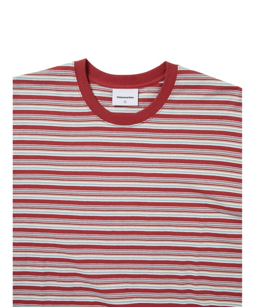 thisisneverthat(ディスイズネバーザット)の「Striped L/S Tee(Tシャツ/カットソー・メンズ・ブラウン/レッド/アイボリー・L/M/S/XL)」の7枚目の写真