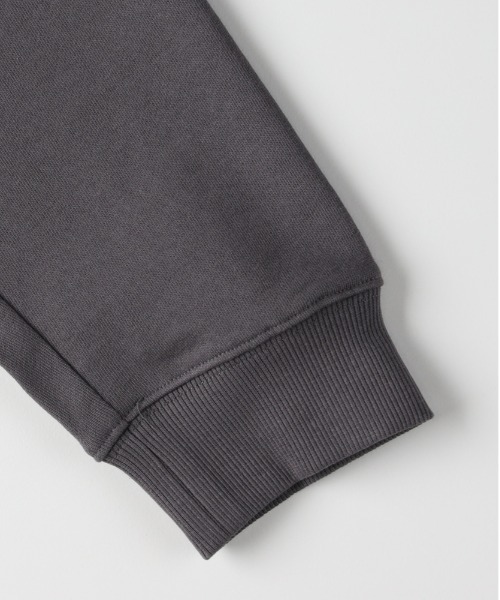 BACK NUMBER（バックナンバー）の「【BACK NUMBER】ワンポイントロゴフルジップパーカー (フーディー / スウェット / シンプル / 羽織り / ルームウェア / 重ね着)（パーカー・メンズ・ホワイト/ダークグレー/ブラック・S/L/XL/M）」の9枚目の写真