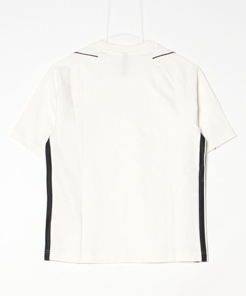 adidas(アディダス)の「スタジアム スリーストライプス Tシャツ / アディダス adidas(Tシャツ/カットソー・レディース・ホワイト・MEDIUM/LARGE/X-LARGE/SMALL/XX-LARGE/X-SMALL)」の6枚目の写真