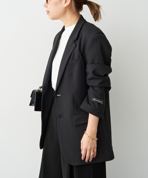 Deuxieme Classe（ドゥーズィエムクラス）の「【HOMME GIRLS/オムガールズ】 SUIT JACKET（その他アウター・レディース・ブラック・FREE）」の3枚目の写真