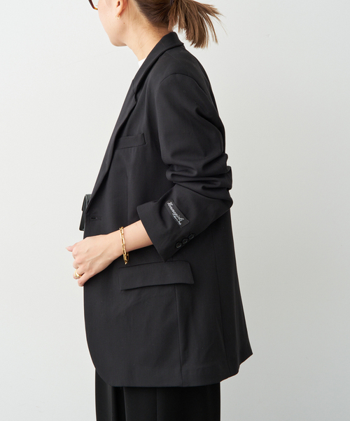 Deuxieme Classe（ドゥーズィエムクラス）の「【HOMME GIRLS/オムガールズ】 SUIT JACKET（その他アウター・レディース・ブラック・FREE）」の4枚目の写真