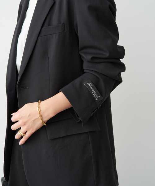 Deuxieme Classe（ドゥーズィエムクラス）の「【HOMME GIRLS/オムガールズ】 SUIT JACKET（その他アウター・レディース・ブラック・FREE）」の6枚目の写真