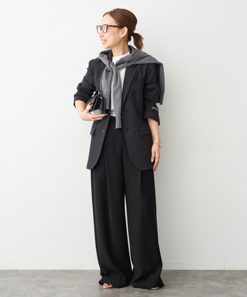 Deuxieme Classe（ドゥーズィエムクラス）の「【HOMME GIRLS/オムガールズ】 SUIT JACKET（その他アウター・レディース・ブラック・FREE）」の7枚目の写真