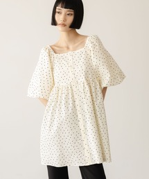 LOWRYS FARM | ペプラムチュニックＳＳ 660871(シャツ/ブラウス)