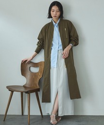 DOUX ARCHIVES（ドゥアルシーヴ）の「【名品！】バックギャザーロングMA-1（MA-1）」