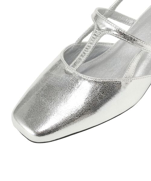 AMERICAN HOLIC（アメリカンホリック）の「Tストラップスクエアパンプス（パンプス・レディース・ブラック/ブラウン/シルバー・M/L/S）」の11枚目の写真