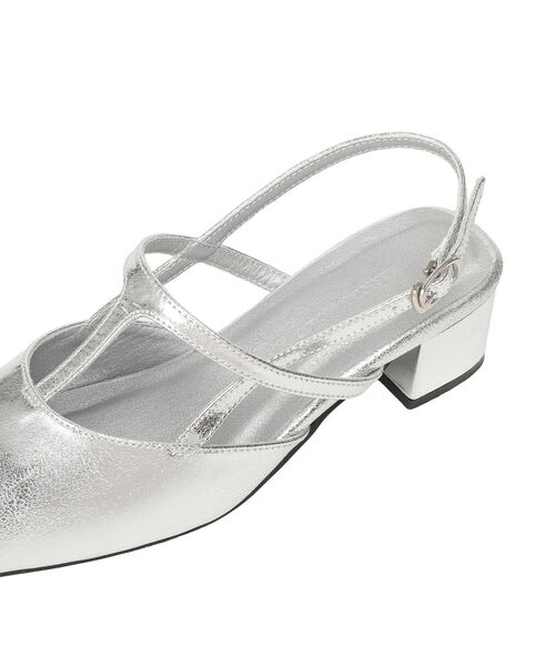 AMERICAN HOLIC（アメリカンホリック）の「Tストラップスクエアパンプス（パンプス・レディース・ブラック/ブラウン/シルバー・M/L/S）」の10枚目の写真