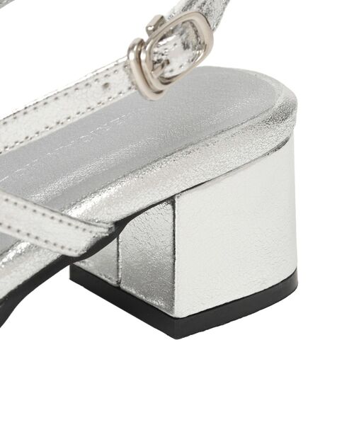 AMERICAN HOLIC（アメリカンホリック）の「Tストラップスクエアパンプス（パンプス・レディース・ブラック/ブラウン/シルバー・M/L/S）」の9枚目の写真