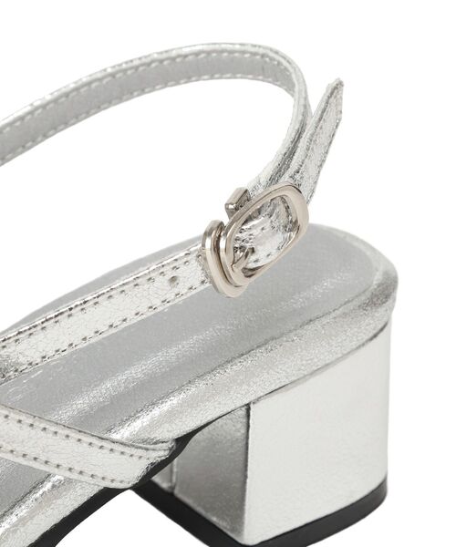 AMERICAN HOLIC（アメリカンホリック）の「Tストラップスクエアパンプス（パンプス・レディース・ブラック/ブラウン/シルバー・M/L/S）」の8枚目の写真