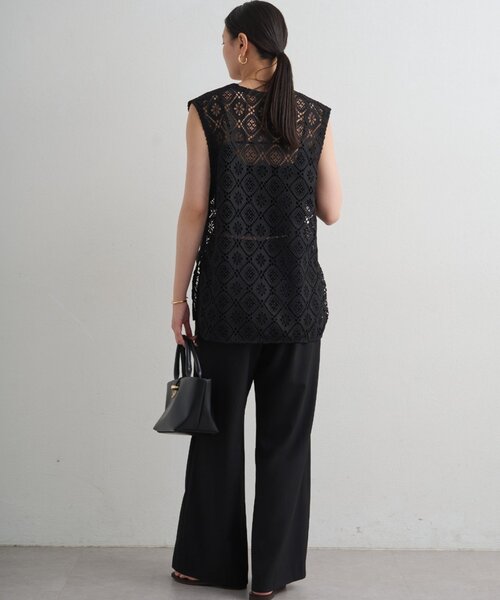 LOUNGEDRESS（ラウンジドレス）の「レースジレ（ベスト・レディース・オフホワイト/ブラック・FREE）」の13枚目の写真