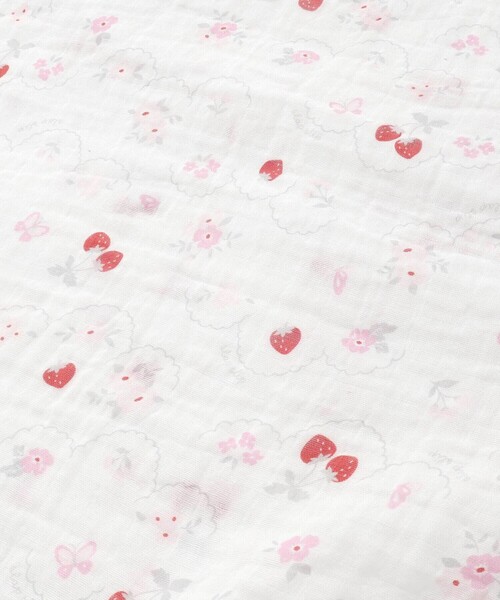 SLAP SLIP BABY（スラップスリップベビー）の「【お揃い】モチーフ総柄ガーゼおくるみベビー（おくるみ・キッズ・ピンク系その他/ブルー系その他/ホワイト系その他・FREE）」の9枚目の写真
