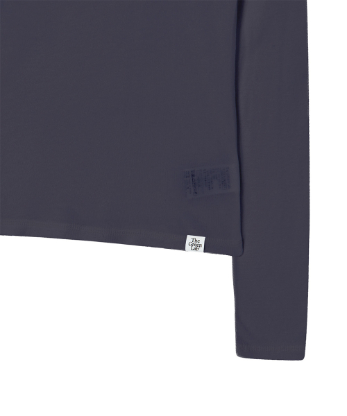 THE GREEN LAB（ザグリーンラボ）の「ソフトテンセルエアリー ロングスリーブ [ネイビー]（Tシャツ/カットソー・レディース・その他・FREE）」の14枚目の写真