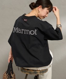 Marmot（マーモット）の「【WEB先行予約】[Marmot マーモット] 別注 Dot Air バックプリント ショートスリーブTシャツ (セットアップ可)（Tシャツ/カットソー）」